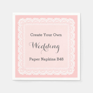 Serviette En Papier Créez votre propre dentelle blanche en papier à la