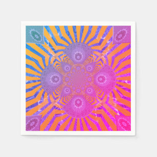 Serviette En Papier Créez votre propre joli joli arc-en-ciel belle fêt