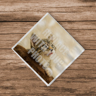 Serviette En Papier Créez votre propre papier photo Napkin