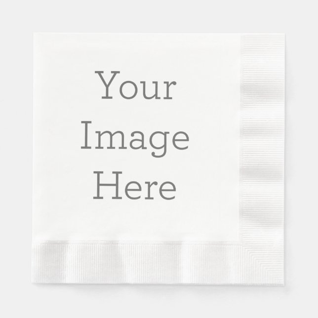 Serviettes en papier, Papier strié pour déjeuner (Devant)