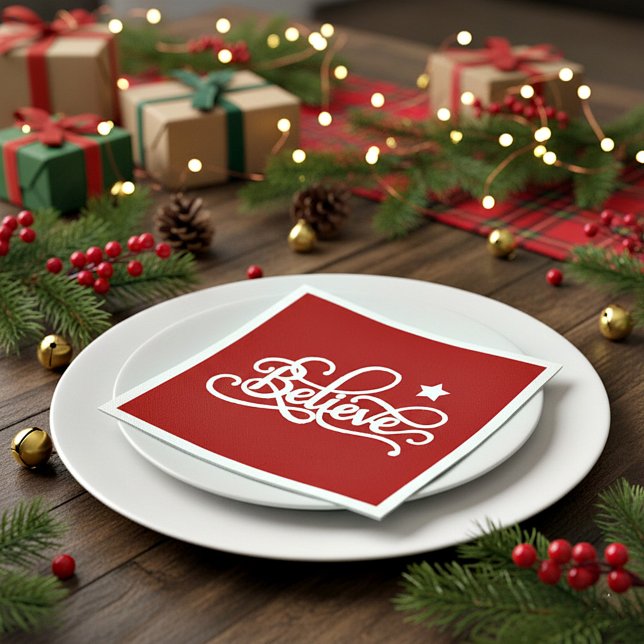 Serviette En Papier Croire (Créateur téléchargé)