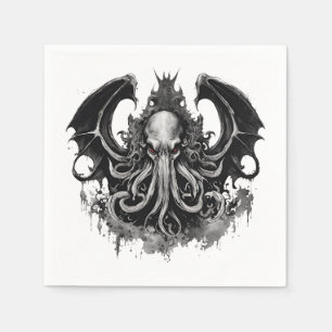 Serviette En Papier Cthulhu