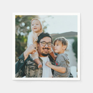 Serviette En Papier Custom Photo 