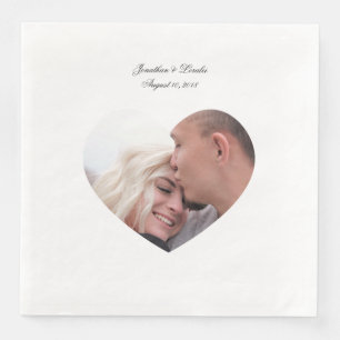 Serviette En Papier Customisez vos serviettes de mariage photo