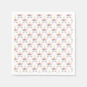 Serviette En Papier Cute coloré Unicorn Motif pour la fête d'anniversa