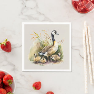 Serviette En Papier Cute ducks lake house cabine party