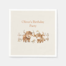 Cute Farm à thème fête d'anniversaire pour garçon 