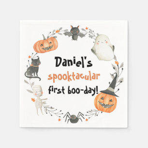 Serviette En Papier Cute Halloween Spooktacular Anniversaire Décor Nap