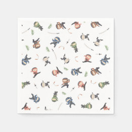 Serviette En Papier Cute Ninja Warrior Anniversaire de enfant Party ap
