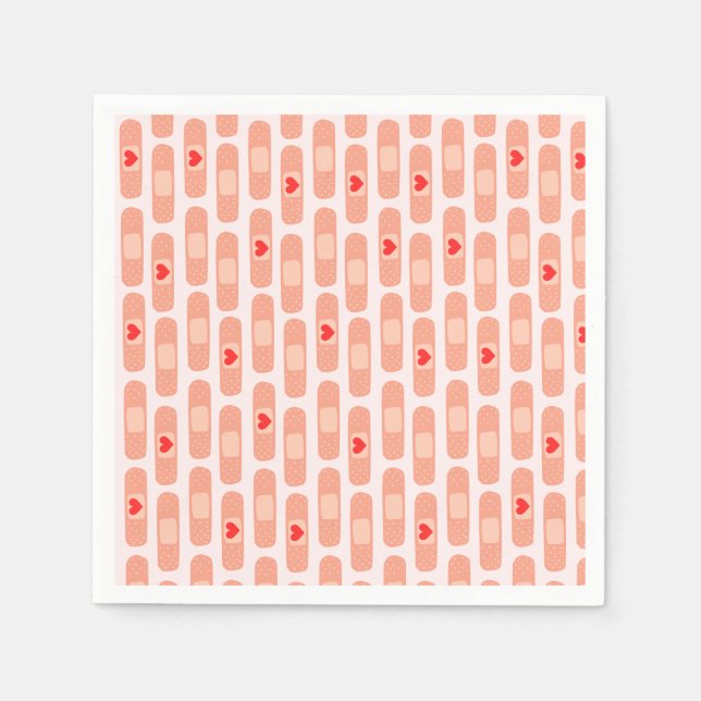 Serviette En Papier Cute Nurse Papier Napkins (Devant)