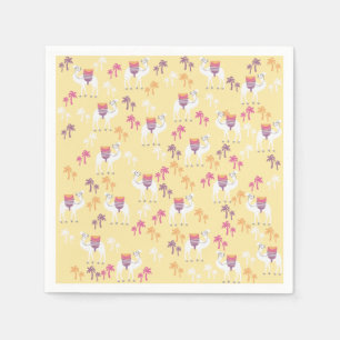 Serviette En Papier Cute Papier de Camel Napkins