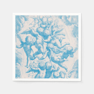 Serviette En Papier Cute style victorien Angels Vintages serviettes