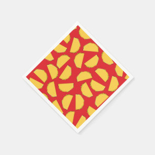 Serviette En Papier Cute Taco Enfants 1er anniversaire fête Nourriture