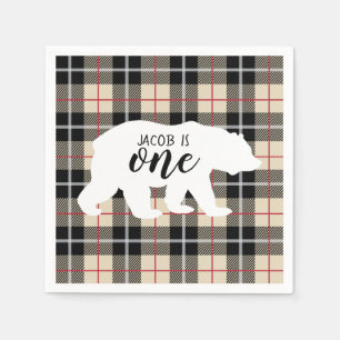 Serviette En Papier Cute Thomson Camel Motif Ours 1er anniversaire fêt