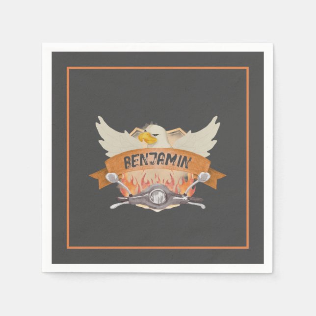 Serviette En Papier Cycle moteur (Devant)