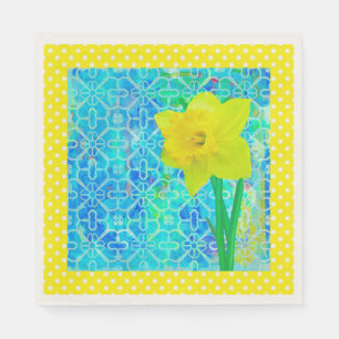Serviette En Papier Daffodil Sunshine