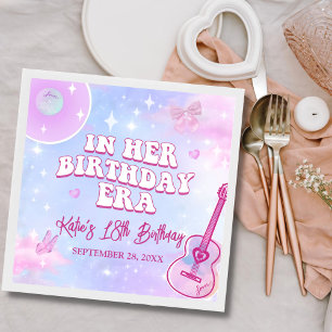 Serviette En Papier Dans son anniversaire fête d'anniversaire