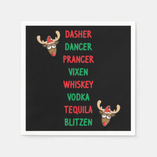 Serviette En Papier Dasher Dancer