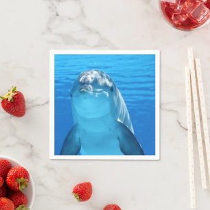 Serviette En Papier Dauphin