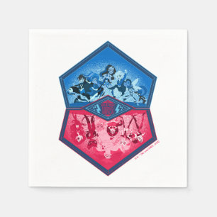 Serviette En Papier DC Super Hero Girls Teamwork Bataille