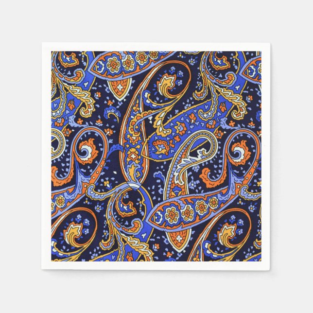 Serviette en papier de design élégant et moderne (Devant)