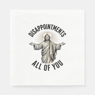 Serviette En Papier Déceptions Vous Tous Tee-shirt Religieux Vintage