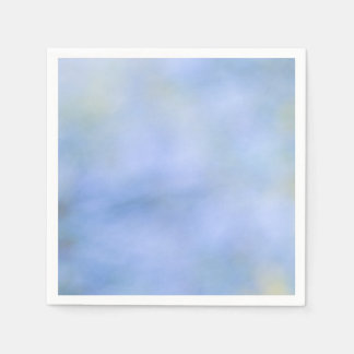 Serviette En Papier Décontracté Abstrait bleu jaune Motif Palo Verde