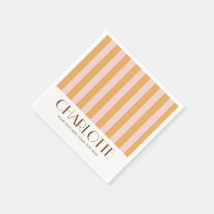Serviette En Papier Décor de fête d'anniversaire Customisé et sucré