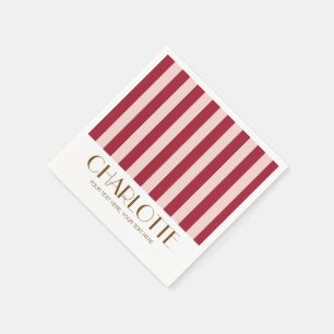 Serviette En Papier Décor de fête d'anniversaire moderne et coloré Cus