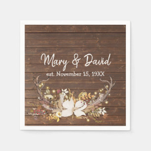 Serviette En Papier Deer Antlers