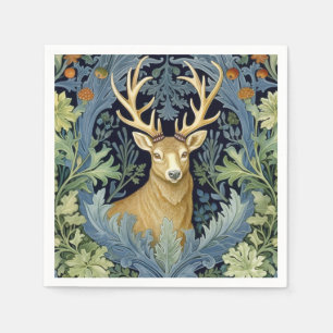 Serviette En Papier Deer Art nouveau