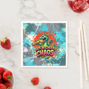 Serviette En Papier Délice Dragon Cheesy