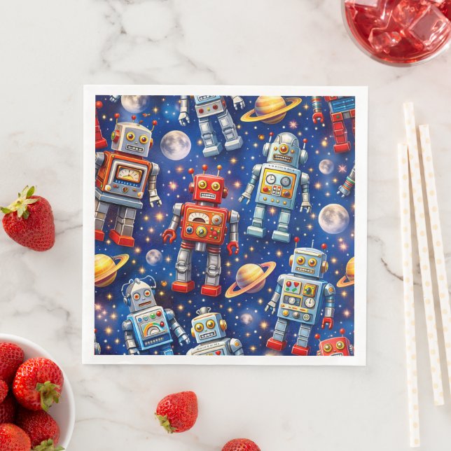 Serviette En Papier Description (En situation)