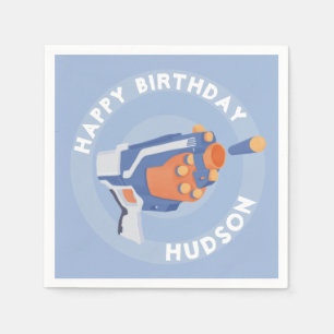 Serviette En Papier Design de la pièce à fusil à fléchettes