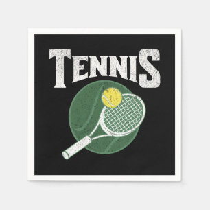 Serviette En Papier Design de tennis