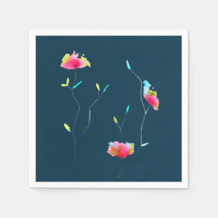 Serviette En Papier Design moderne et abstrait