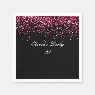 Serviette En Papier dessous de verre de fête vieux de trente ans