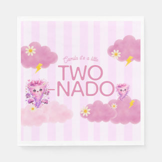 Serviette En Papier Deux-Nado anniversaire, 2ème fête d'anniversaire, 