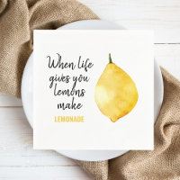 Devis jaune citron amusant