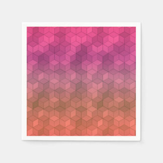 Serviette En Papier Diamond pattern