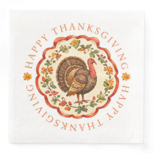 Dindon de Thanksgiving à l'aquarelle