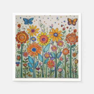 Serviette En Papier "Diner dans le style : Collection de papier de lux