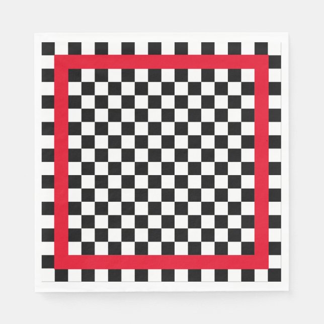 Serviette En Papier Dîner des années 50 serviettes (Devant)