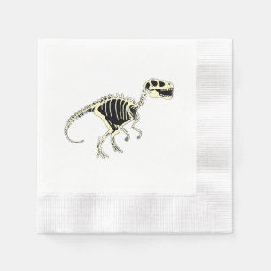 Serviette En Papier Dinosaure Dinosaure Dinosaure Dessin brillant dans