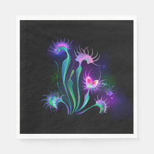 Serviette En Papier Dionaea piège lumineux