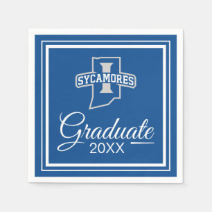 Serviette En Papier Diplôme de l'Université d'État de l'Indiana