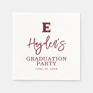 Serviette En Papier Diplôme de l'Université Elon