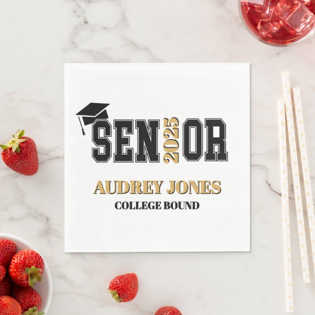 Serviette En Papier Diplômé supérieur 2026 (En situation)