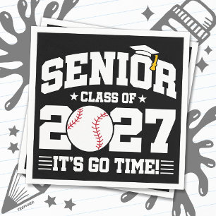 Serviette En Papier Diplômés de baseball, c'est parti Classe terminale