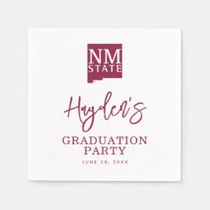Serviette En Papier Diplômés de l'Université d'État du Nouveau-Mexique